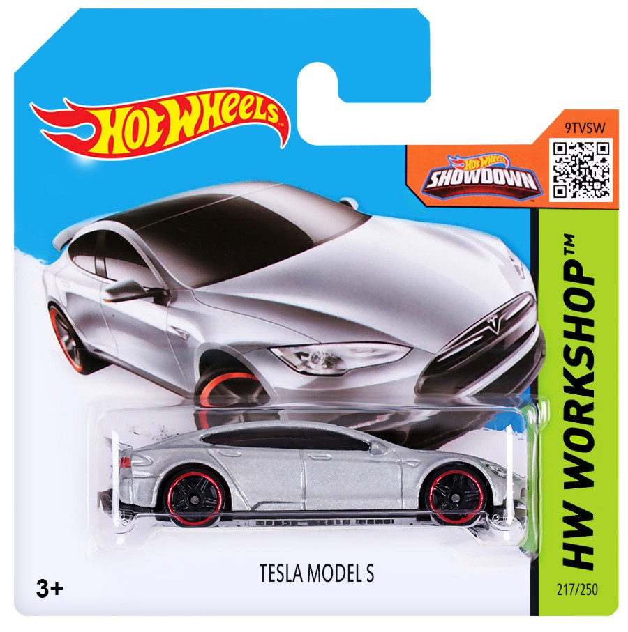   Mattel Tesla Model S -   Hot Wheels - 