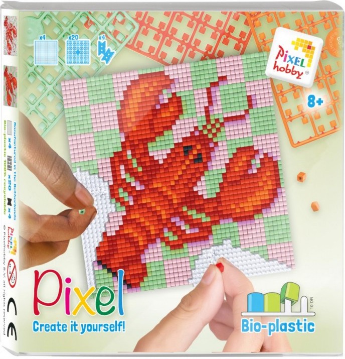 Мозайка с пиксели Омар - Pixelhobby Мозайка с пиксели Омар - Pixelhobby - Творчески комплект - творчески комплект
