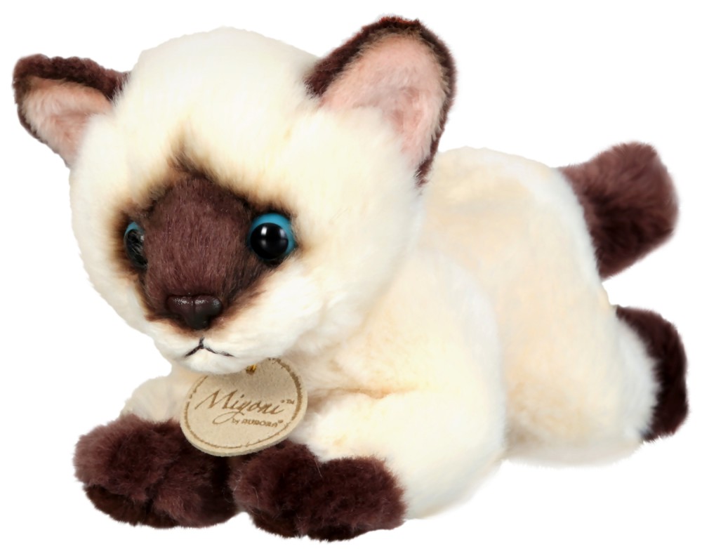 Бебе сиамско коте Бебе сиамско коте - Плюшена играчка от серията "Miyoni" - играчка