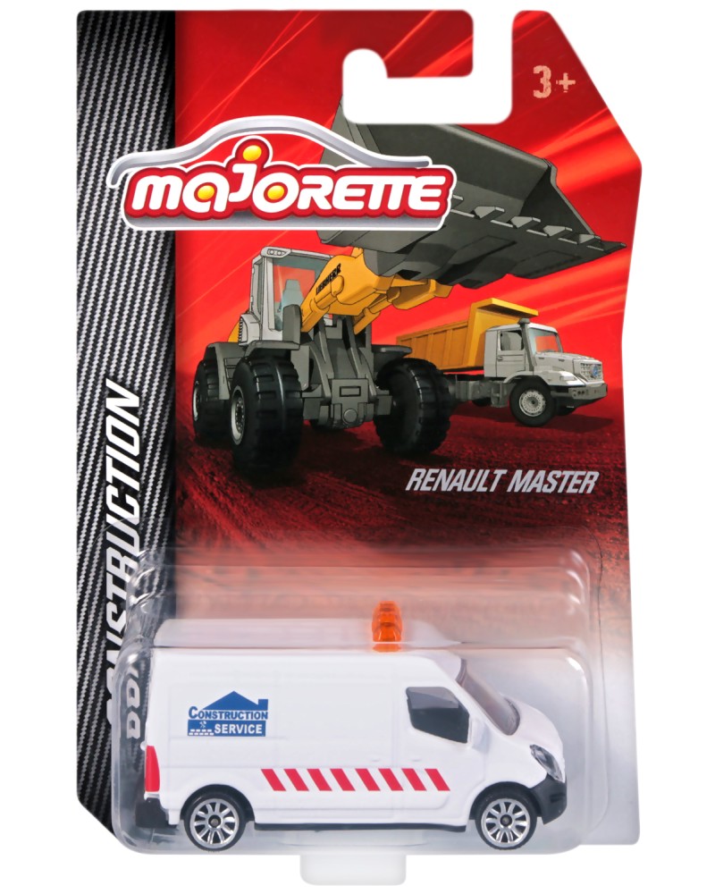   Majorette Renault Master -   SOS Cars - 