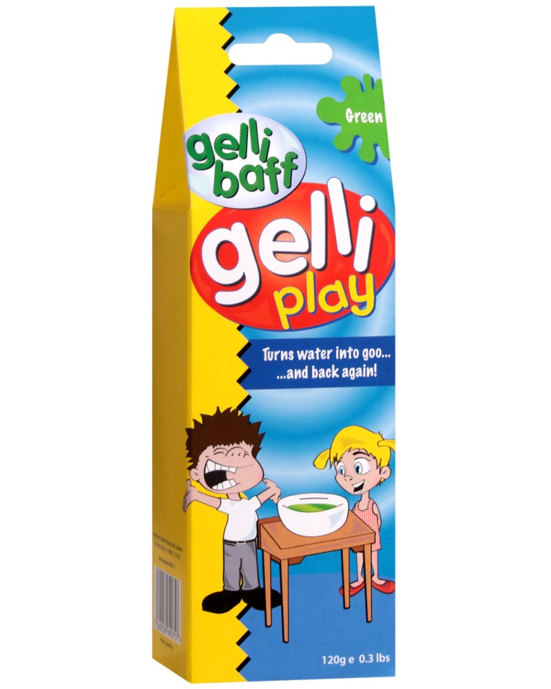 Gelli Play - Цветно желе за игра - играчка