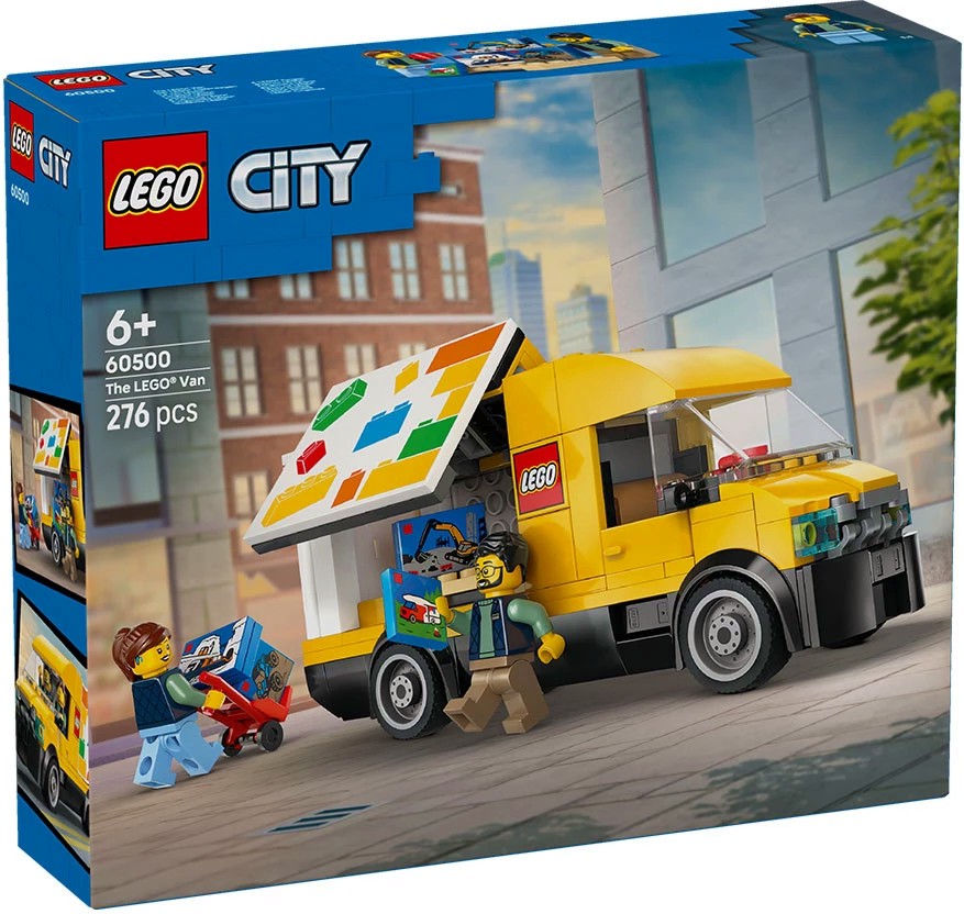 LEGO City - Бусът на LEGO LEGO City - Бусът на LEGO - Детски конструктор - играчка