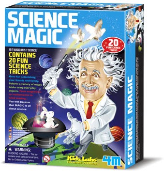 Детски фокуси 4M - Научна магия - От серията  Kidz Labs - играчка