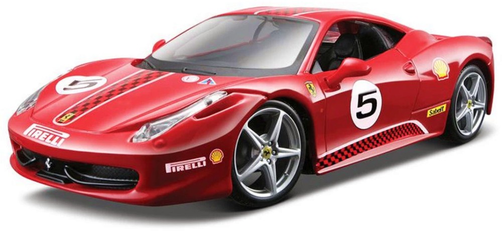 ������� ������� Ferrari Race 458 Challenge - Bburago - � ����� 1:24, �� ������� Ferrari Race & Play - �������