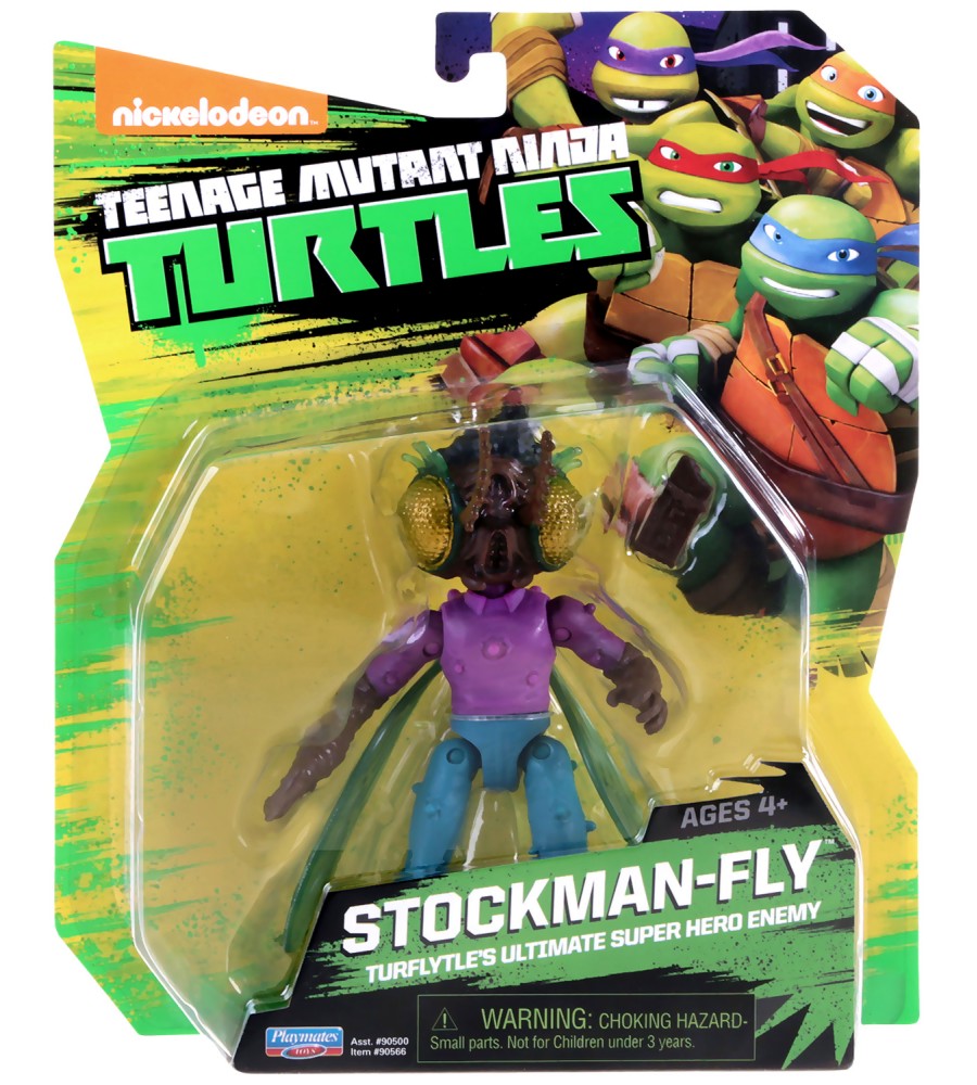 Бакстър Стокман Бакстър Стокман - Играчка от серията "Костенурките Нинджа" - фигура