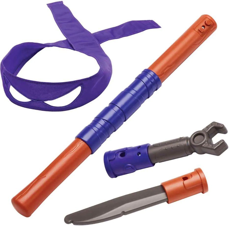 Маската и оръжието на Донатело - Playmates Маската и оръжието на Донатело - Playmates - От серията Костенурките нинджа - Mutant Mayhem - играчка