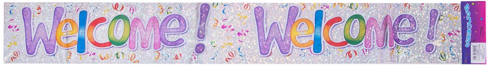 Парти лента - Welcome Парти лента - Welcome - играчка