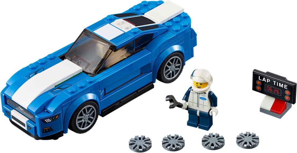   - Ford Mustang GT -     "LEGO: Speed Champions" - 
