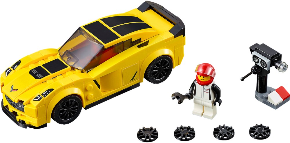   - Chevrolet Corvette Z06 -     "LEGO: Speed Champions" - 
