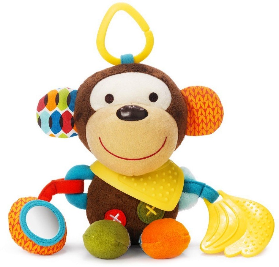 Маймунка - Bandana Buddies - Мека играчка за бебешка количка или легло - играчка