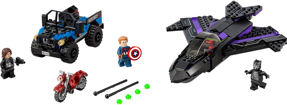     -     "LEGO - Super heroes: Marvel" - 