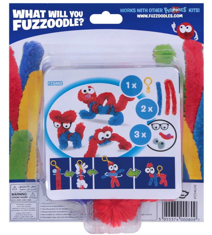     - Clip'n Carry -     "Fuzzoodles" - 