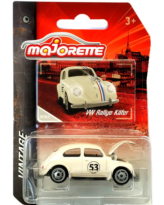   Majorette - VW Rallye Kafer -       Vintage - 