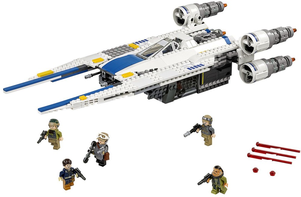   - U-Wing Fighter -     "Lego Star Wars: The Force Awakens" - 