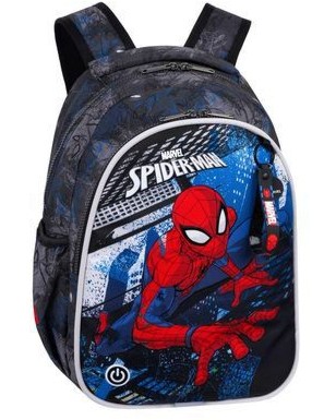 Ученическа раница Jimmy - Cool Pack Ученическа раница Jimmy - Cool Pack - С LED светлини на тема Спайдърмен - раница