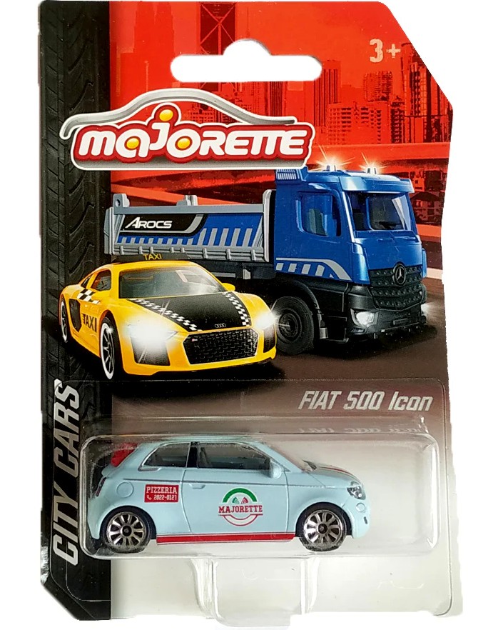   Majorette - Fiat 500 Icon -   City Cars - 