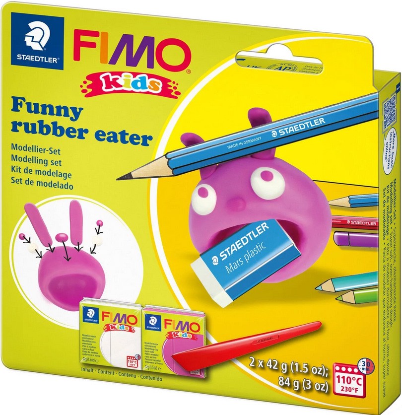       Fimo - Funny Rubber eater -     Kids -  