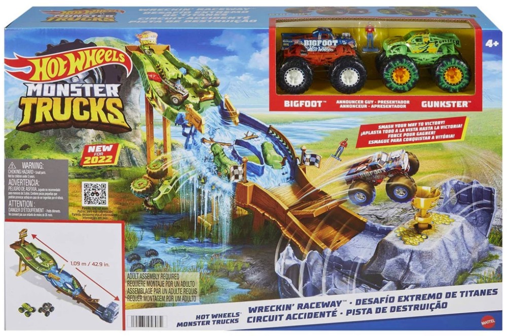   Monster Trucks - Mattel -  2    Hot Wheels - 