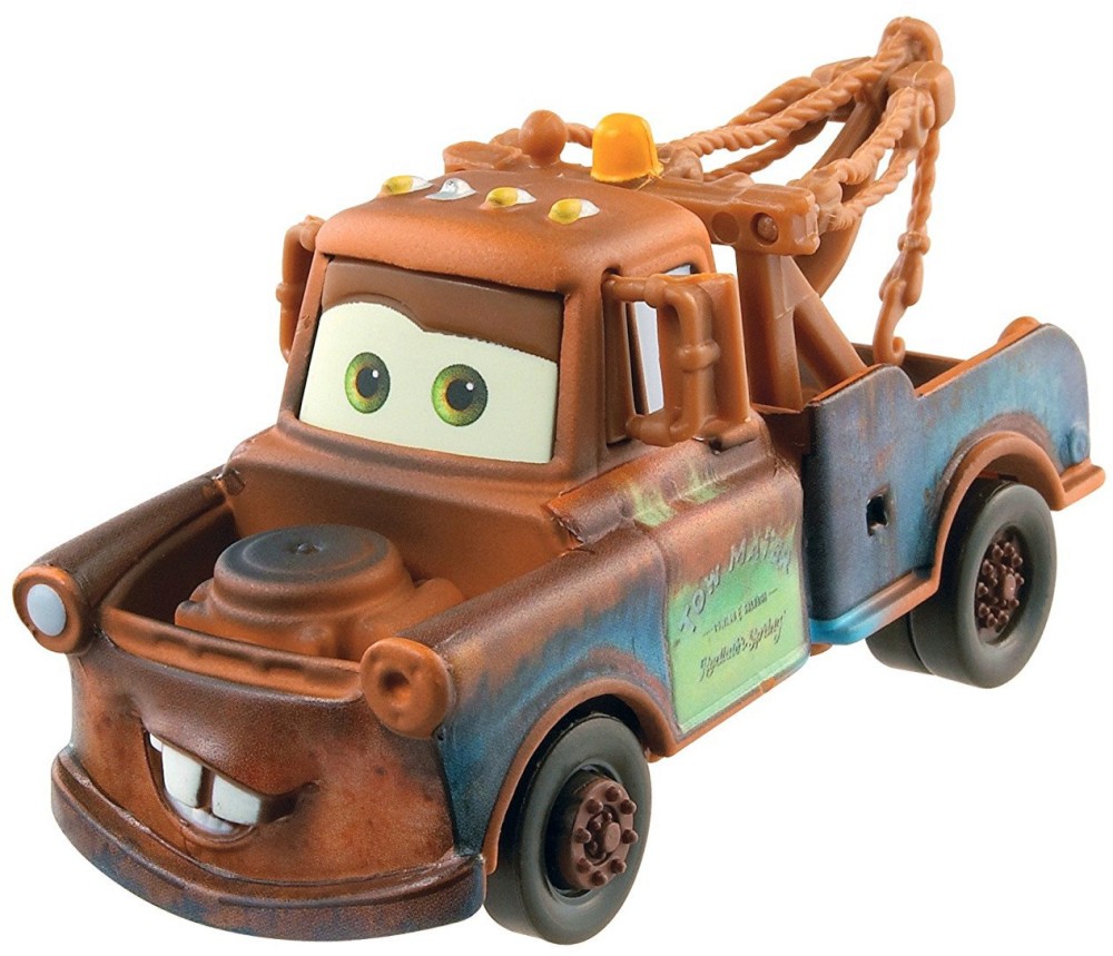 Метална количка Mattel - Матю Метална количка Mattel - Матю - От серията Колите - количка