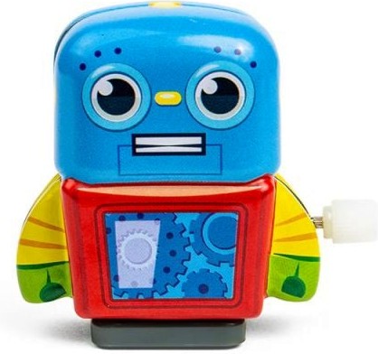 Мини робот с механизъм за навиване - Bigjigs Toys Мини робот с механизъм за навиване - Bigjigs Toys - играчка