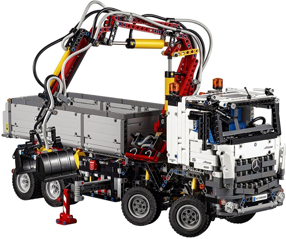 Mercedes-Benz Arocs 3245 - 2 в 1 Mercedes-Benz Arocs 3245 - 2 в 1 - Детски конструктор от серията LEGO Technic - играчка