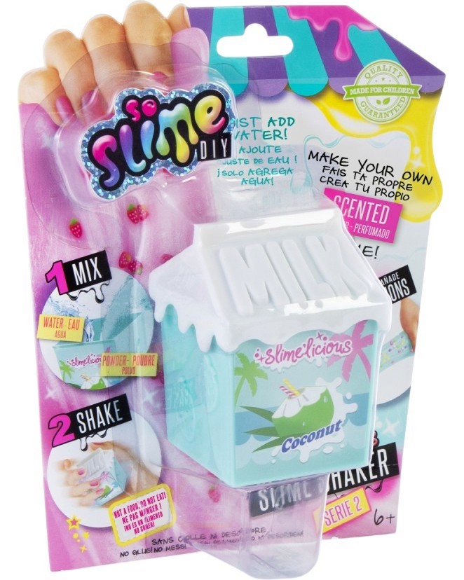 Слайм шейкър Slimelicious - Canal Toys Слайм шейкър Slimelicious - Canal Toys - Творчески комплект от серията So Slime DIY - творчески комплект