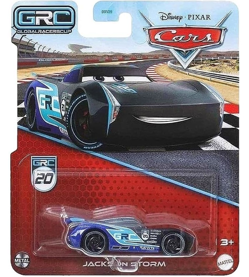 Метална количка Jackson Storm - Mattel Метална количка Jackson Storm - Mattel - На тема Колите - количка