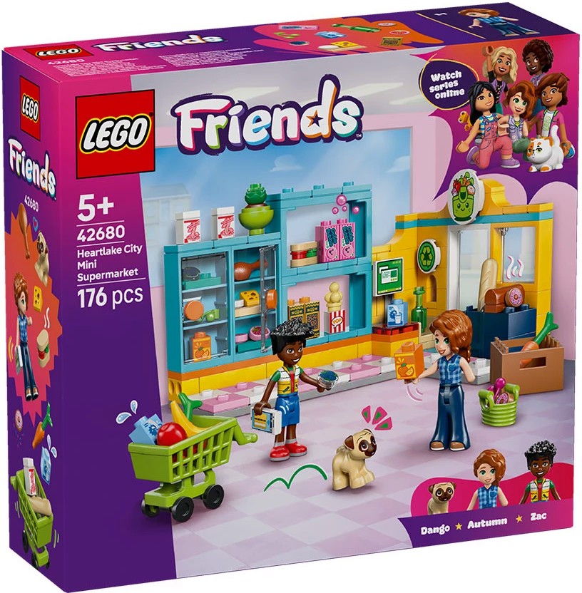 LEGO Friends - Минимаркет в Хартлейк Сити LEGO Friends - Минимаркет в Хартлейк Сити - Детски конструктор - играчка