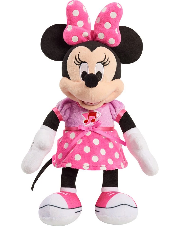 Плюшена играчка Мини Маус - Just Play Плюшена играчка Мини Маус - Just Play - На тема Мики Маус и приятели - играчка