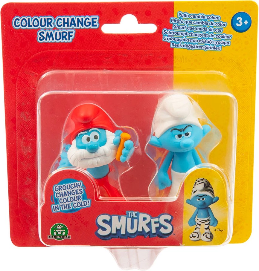 Фигурки на татко Смърф и Grouchy Smurf - Giochi Preziosi Фигурки на татко Смърф и Grouchy Smurf - Giochi Preziosi - На тема Смърфовете - фигури