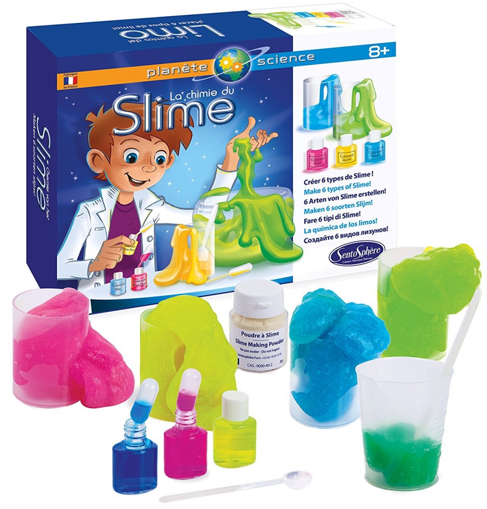 Научни експерименти Химични мистерии - Sentosphere Научни експерименти Химични мистерии - Sentosphere - Образователен комплект от серията Planete Science - играчка