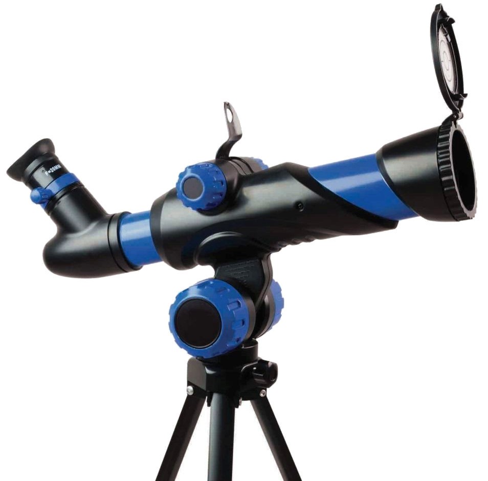 Детски астрономически телескоп с триножник Edu Toys - Изследователски комплект - играчка