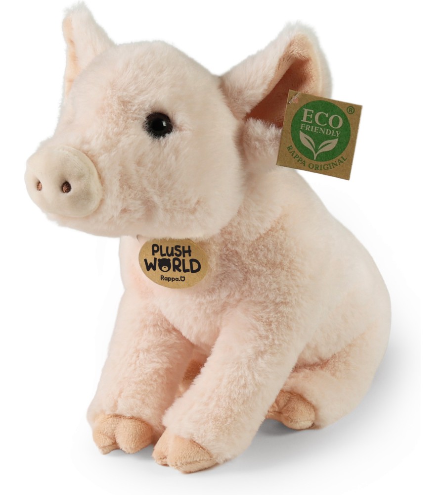 Плюшено прасенце Rappa Плюшено прасенце Rappa - С височина 28 cm от серията Plush World - играчка
