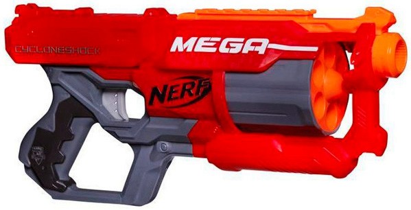 Nerf - N-Strike Elite Mega Cycloneshock -     6  - 