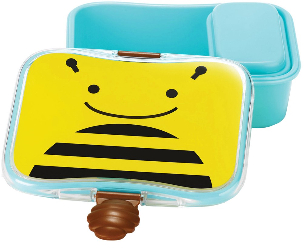 Кутия за храна - Пчеличката Бруклин - От серията "Zoo" - детски аксесоар