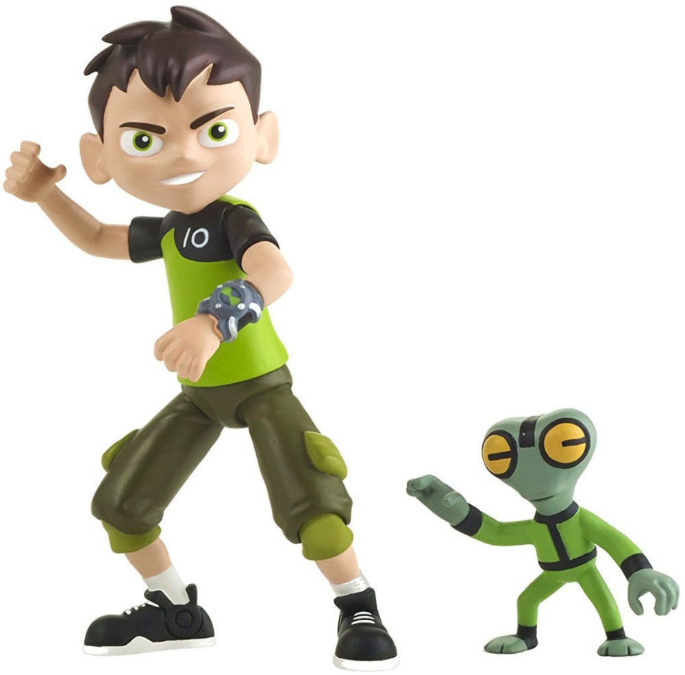   Playmates Ben Tennyson & Grey Matter -   Ben 10 - 