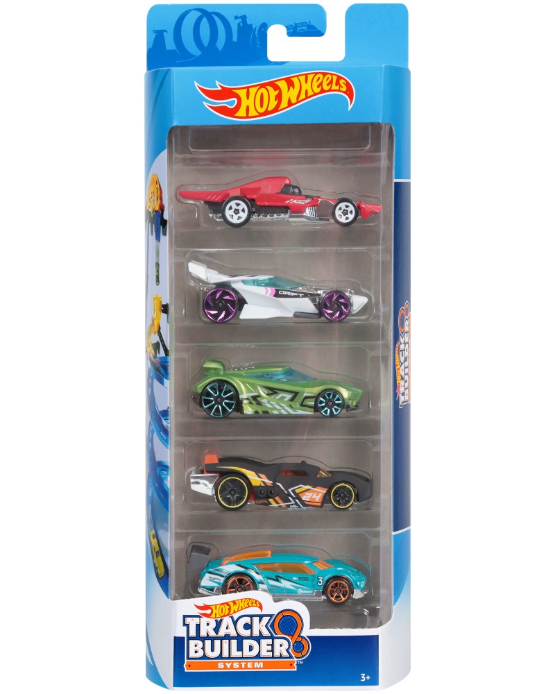 5   Mattel - Track Builder -   Hot Wheels - 