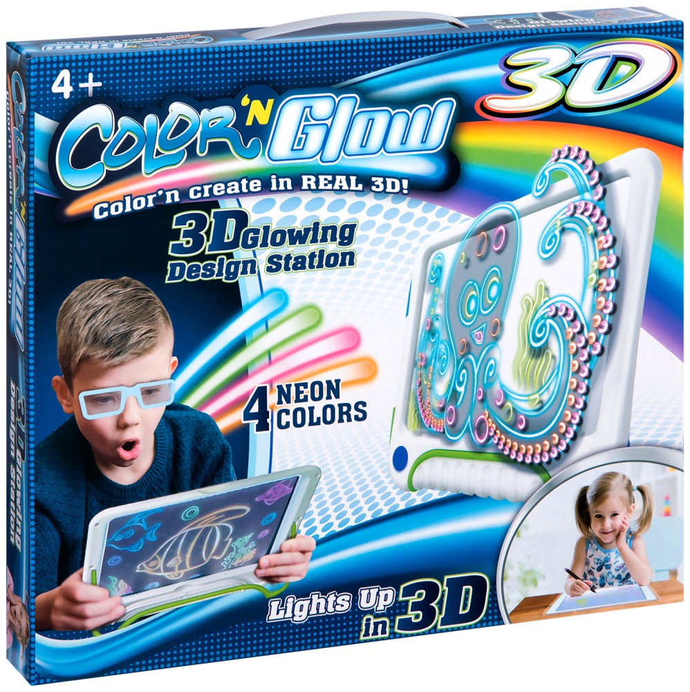 3D    -     "Color and Glow" - 