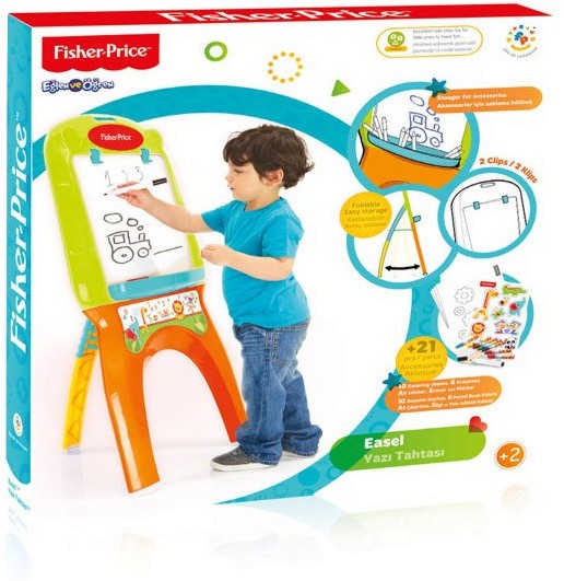 Дъска за писане Fisher Price Dolu Дъска за писане Fisher Price Dolu - Образователна играчка с аксесоари - играчка