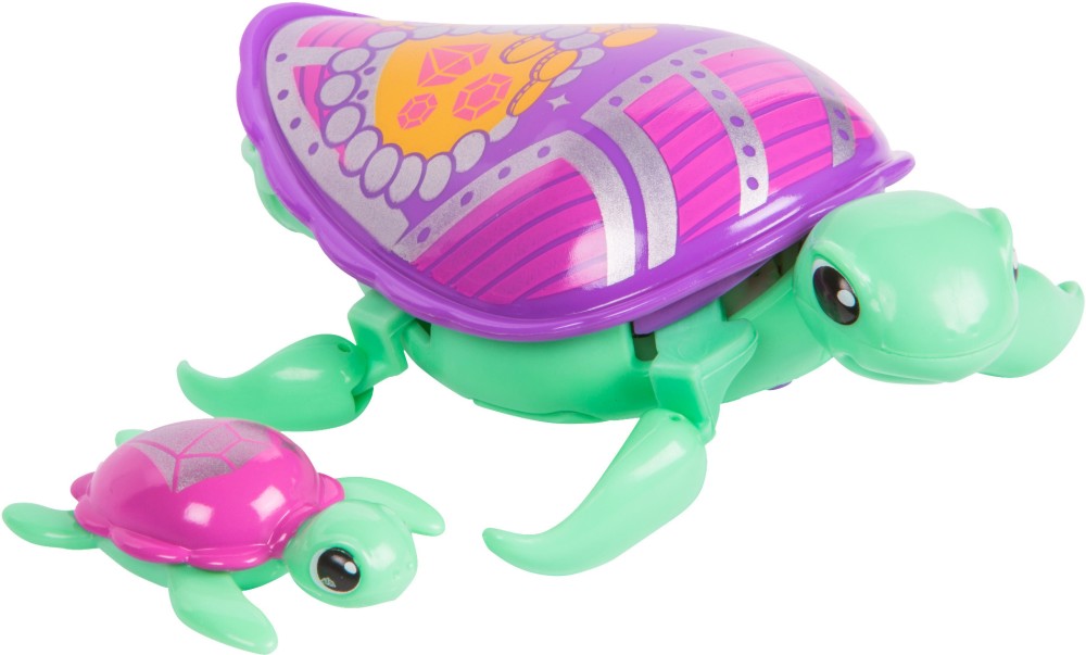 Костенурка с бебе Костенурка с бебе - Детска играчка от серията "Little Live Pets" - играчка