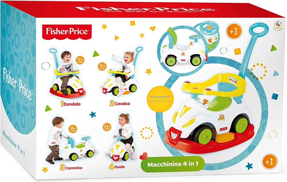     4  1 Fisher Price - Smile Car - 