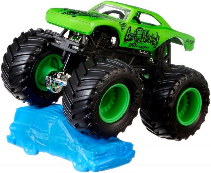 Monster Jam Gas Monkey Garage Hot Wheels Truck Toy Hot Wheels