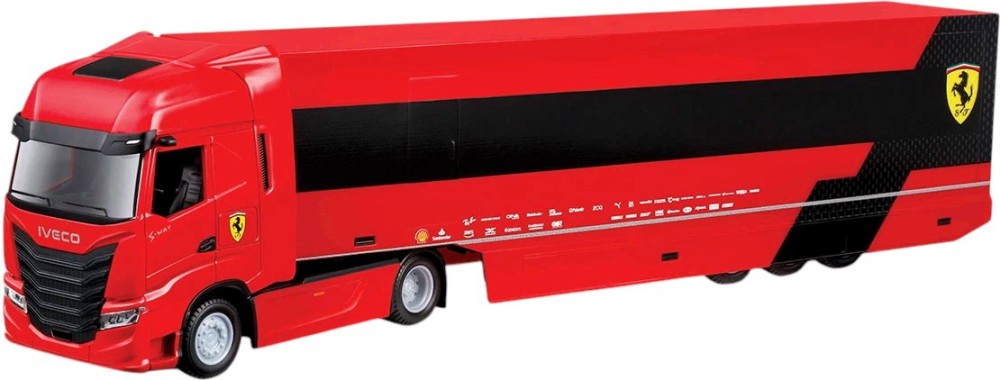 Влекач Ferrari team F1 - Bburago Влекач Ferrari team F1 - Bburago - От серията Race Collezione - играчка