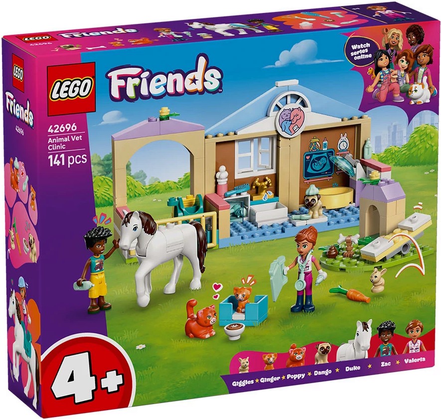 LEGO Friends - Ветеринарна клиника LEGO Friends - Ветеринарна клиника - Детски конструктор - играчка