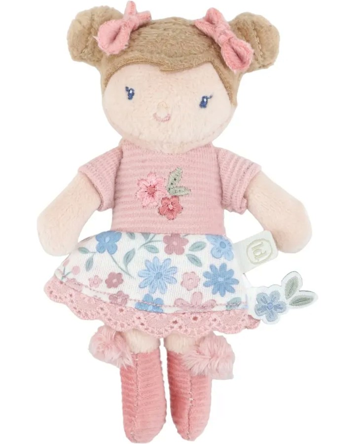 Мека кукла Роса Little Dutch Мека кукла Роса Little Dutch - 10 или 35 cm, от серията Essentials - кукла
