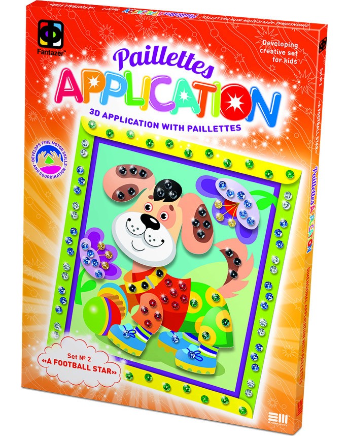  3D    -  -     "Paillettes Aplication" -  