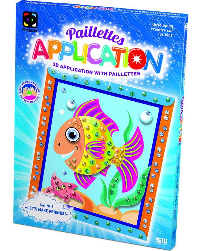  3D    -    -     Paillettes Aplication -  