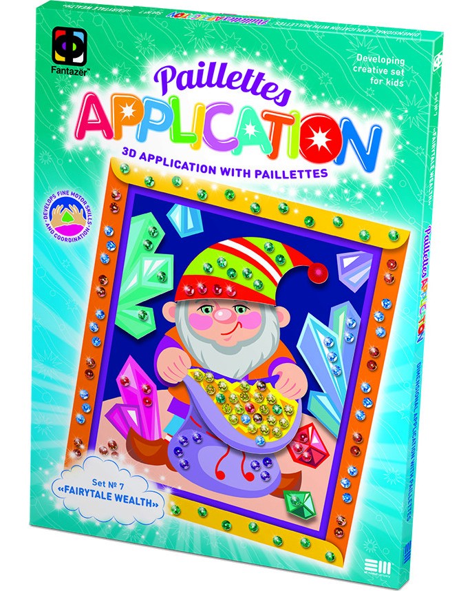  3D    -     -     Paillettes Aplication -  