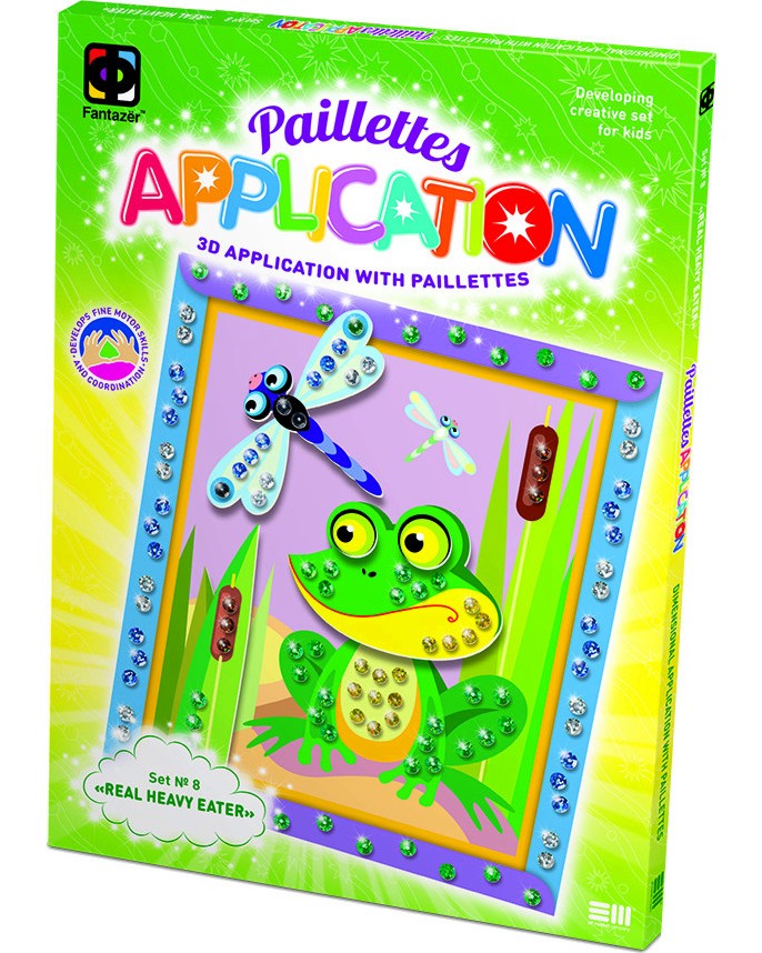  3D    -  -     Paillettes Aplication -  