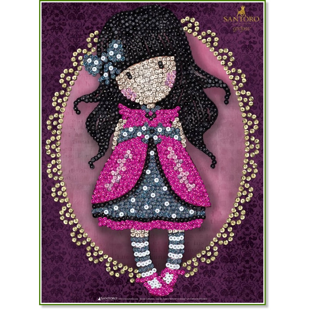     Sequin Art - Ladybird -     Gorjuss -  